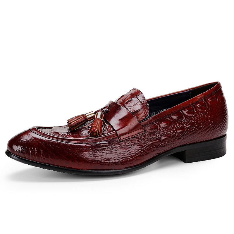 Handcrafted Men's Tassels Loafers