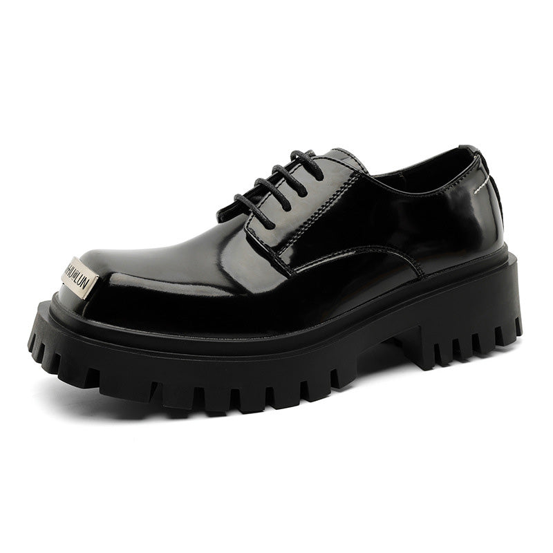 Men's Derby Shoes: Architectural Toe Detail & Elevated Comfort Foundation