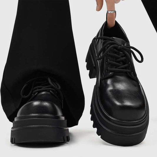 Men‘s Derby Shoes with Architectural Chunky Sole for Men
