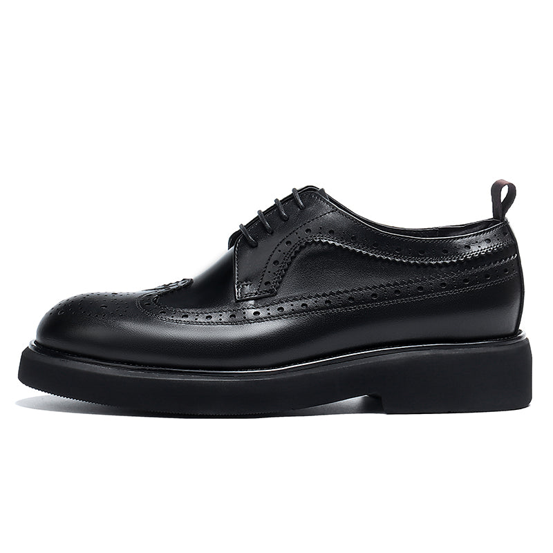 Men's Brogue Derby Dress Shoes