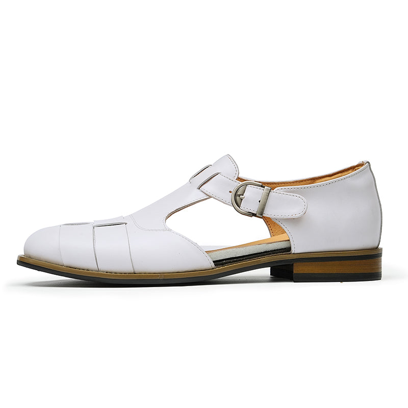 Classic Woven Leather Men's Sandal
