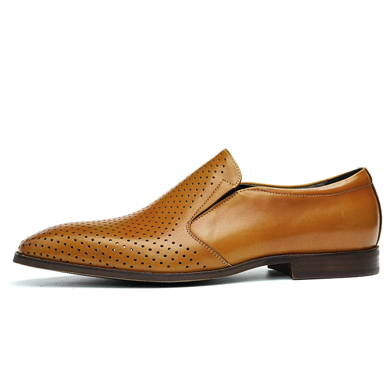 Men's Leather Loafers Breathable All-Day Comfort
