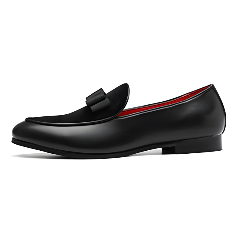 Men’s Loafers Velvet Bow
