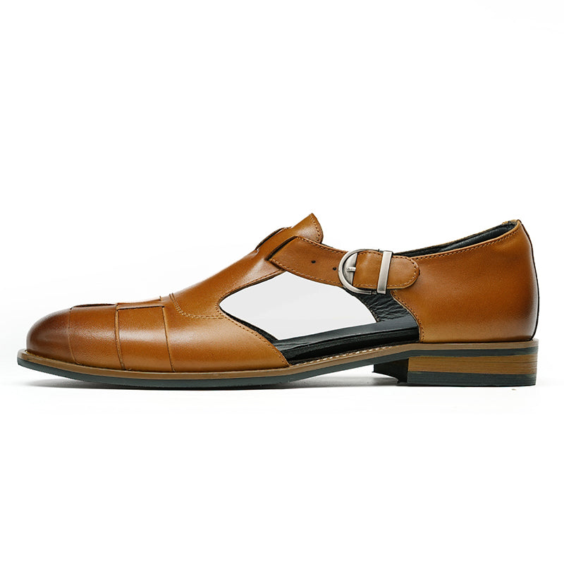 Classic Woven Leather Men's Sandal