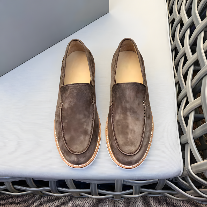 Men's Suede Loafers Casual Elegance with a Modern Touch