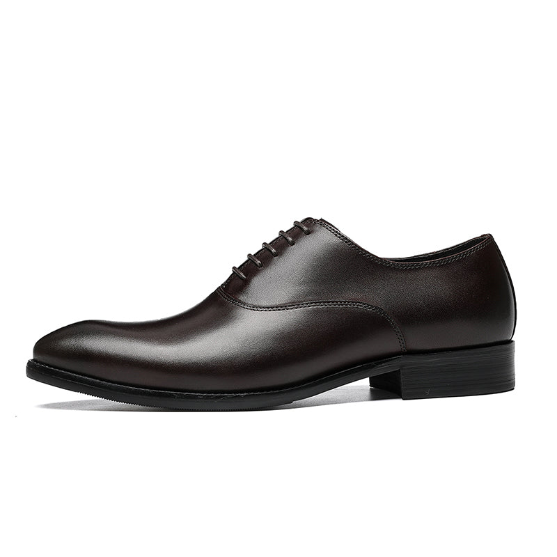 Men's Classic Oxford Shoes Precision Stitching Breathable Comfort