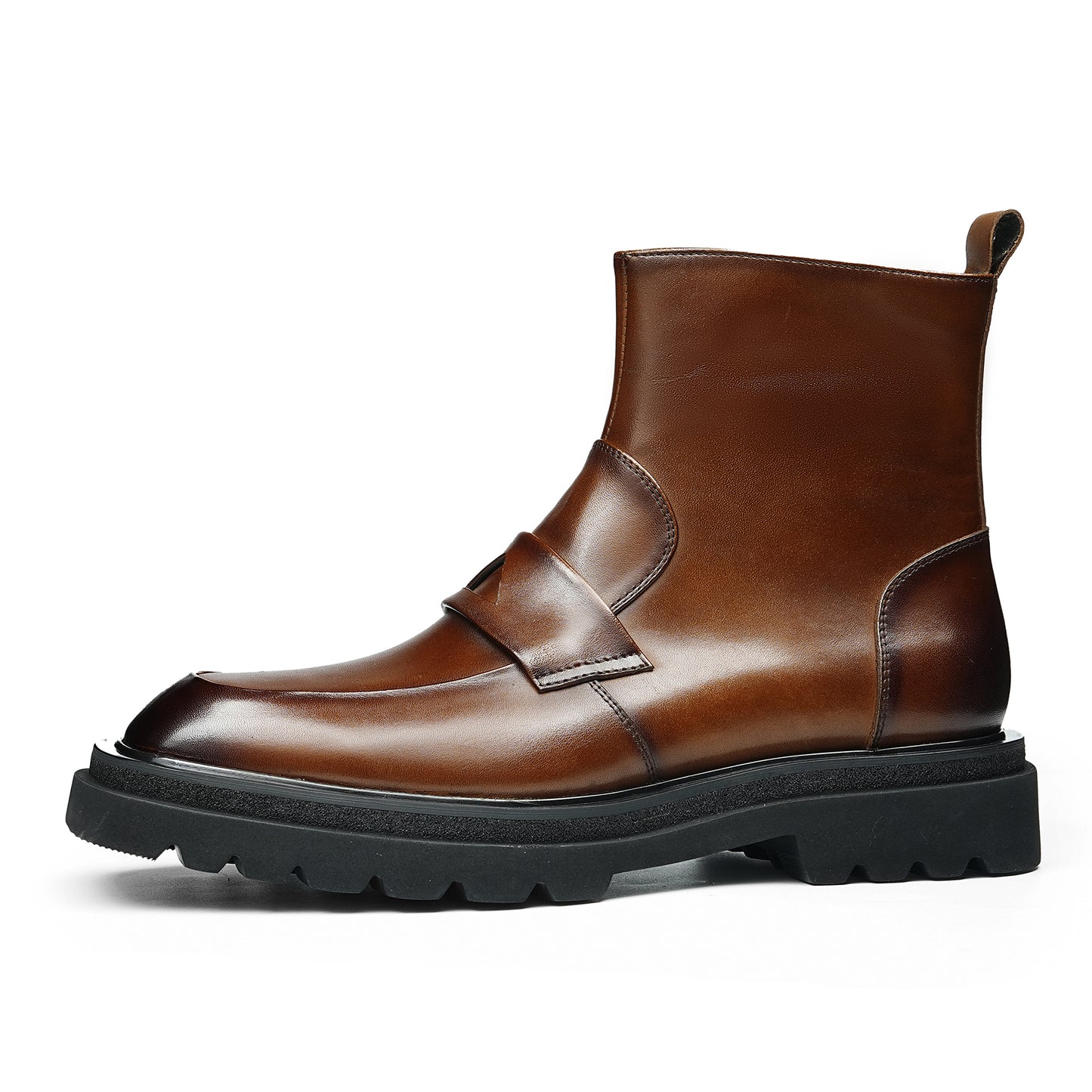 Men's Chelsea Boots: Premium Leather, Supple Lining & Side-Access Convenience
