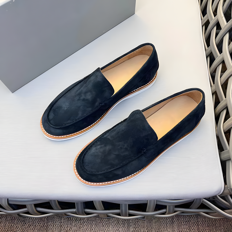 Men's Suede Loafers Casual Elegance with a Modern Touch
