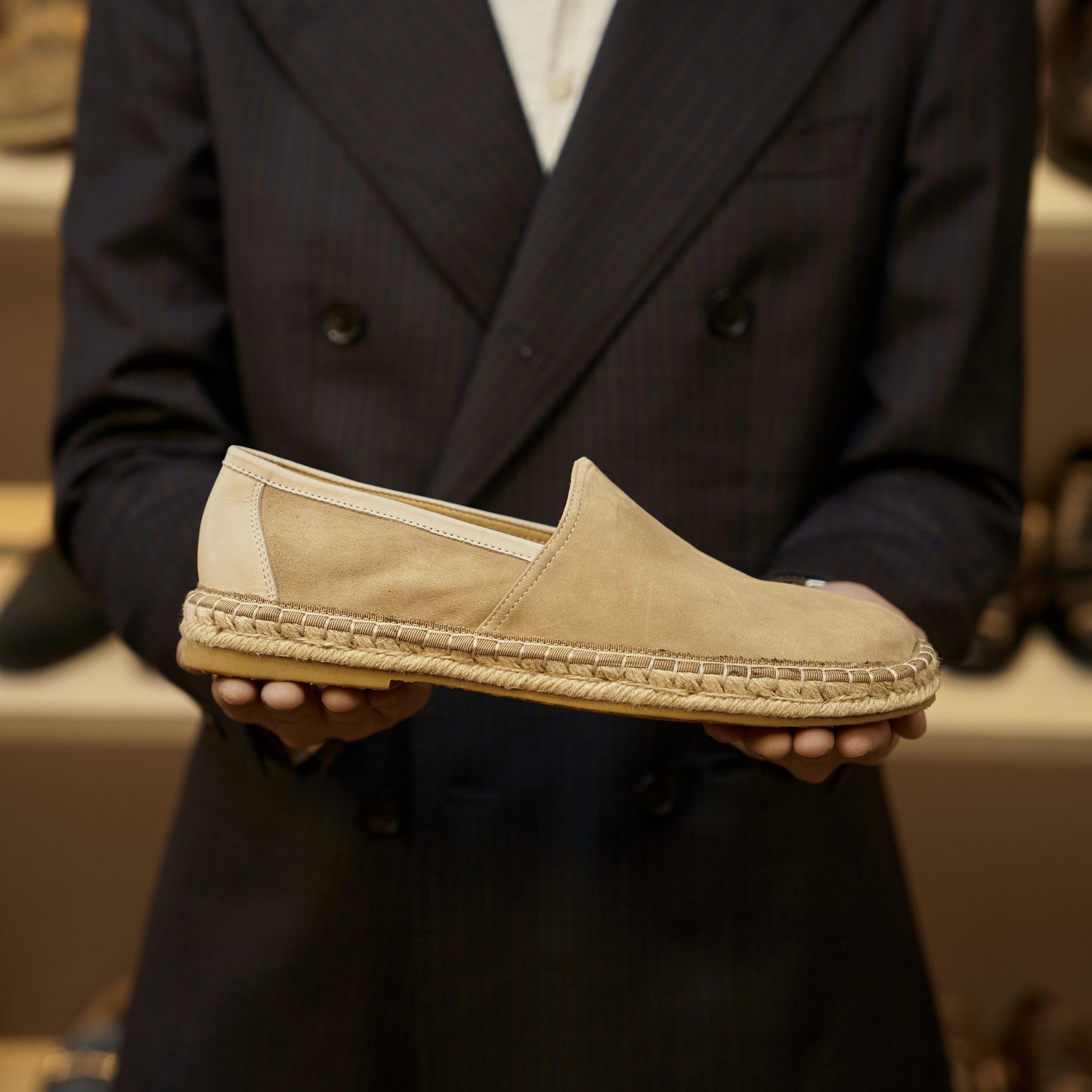Men’s Sheepskin Slip-On Loafers – Soft Breathable and Slip-Resistant