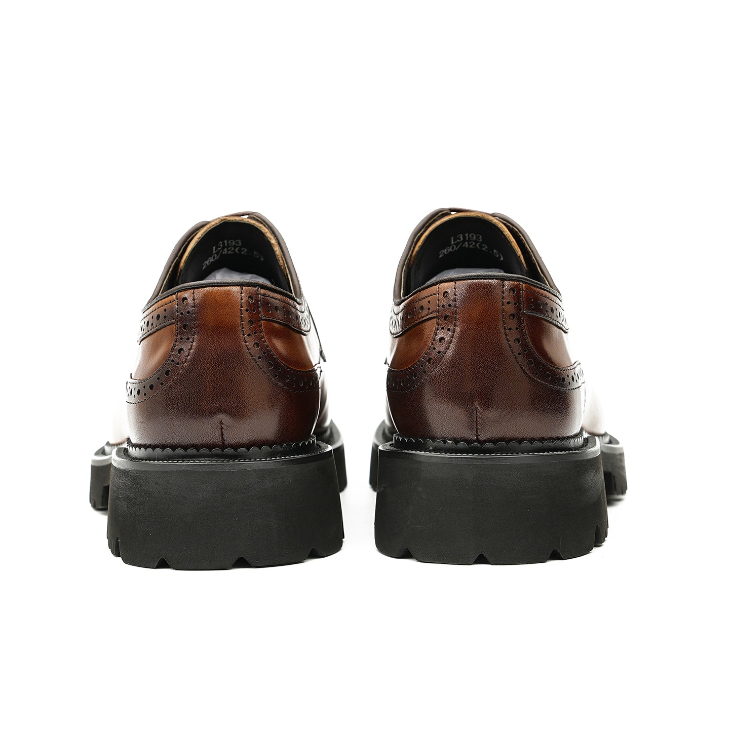Men's Classic Derby Shoes - Breathable Leather & Rugged Traction
