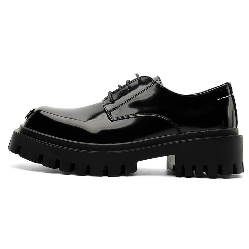 Men's Derby Shoes: Architectural Toe Detail & Elevated Comfort Foundation