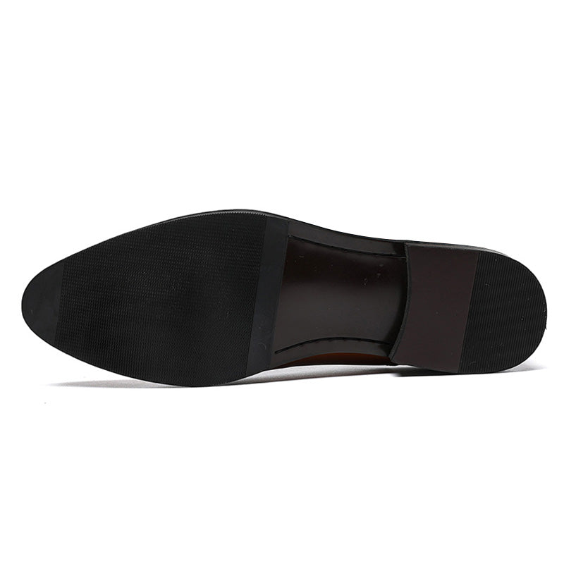 Men's Classic Oxford Shoes Precision Stitching Breathable Comfort