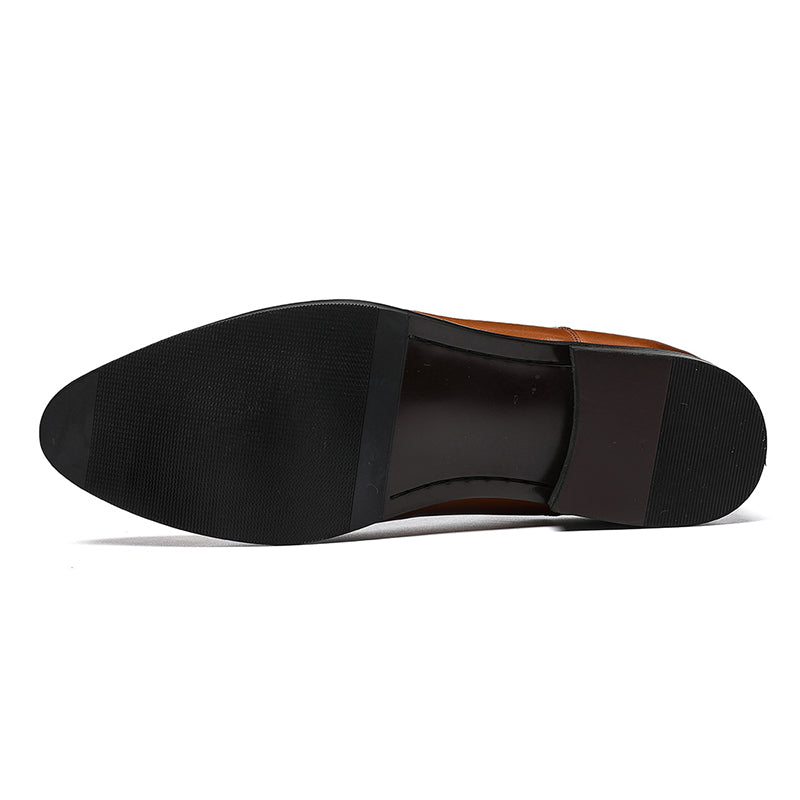 Men's Classic Oxford Shoes Precision Stitching Breathable Comfort