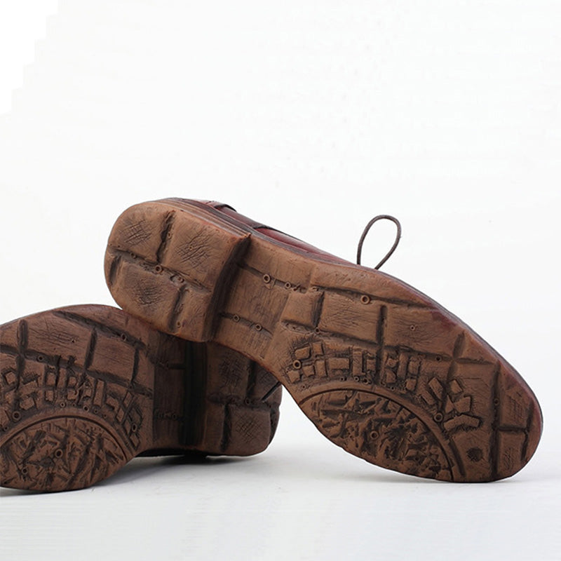 Men's Oxford Shoes Vintage Handcrafted Leather
