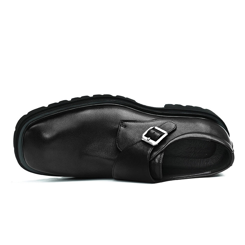 Men's Square-Toe Monk Strap Shoes