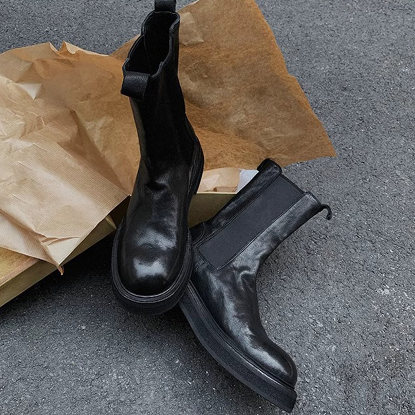 Women's The Confident City Boot: Sculptural Platform & Sleek Contour