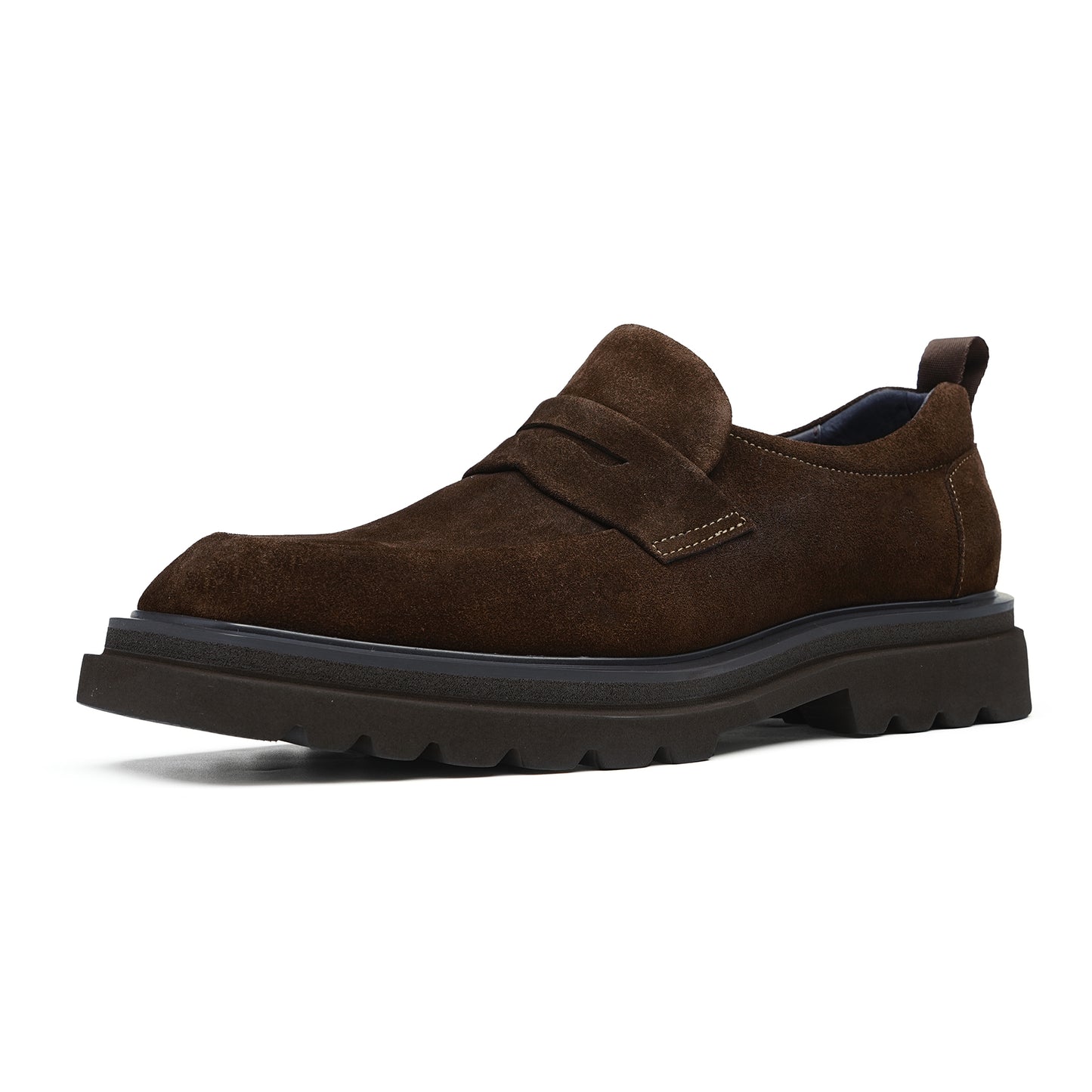 Men's Suede Loafers: Elevated Comfort & Terrain-Adaptive Foundation