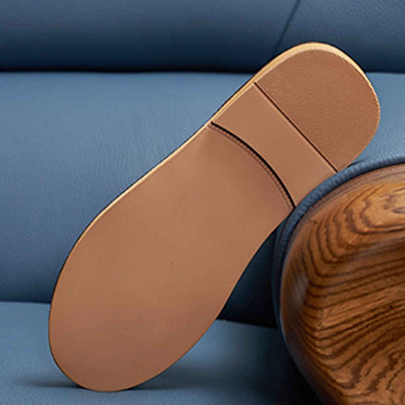 Men's Sandals Suede Leather Flip-Flop
