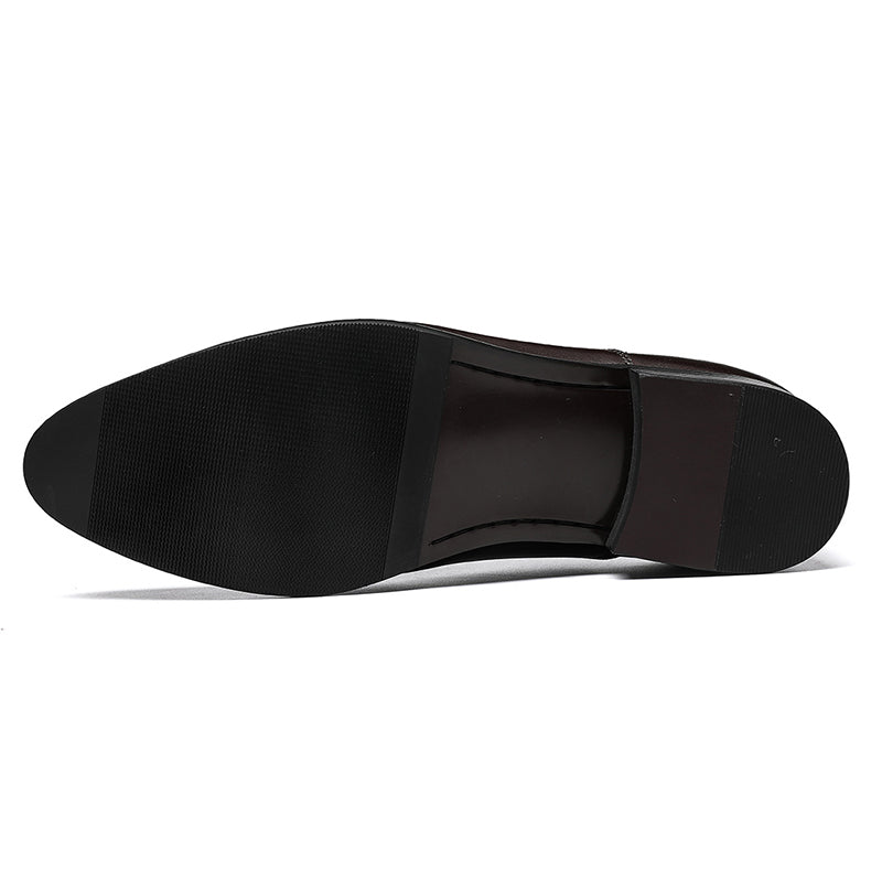 Men's Classic Oxford Shoes Precision Stitching Breathable Comfort