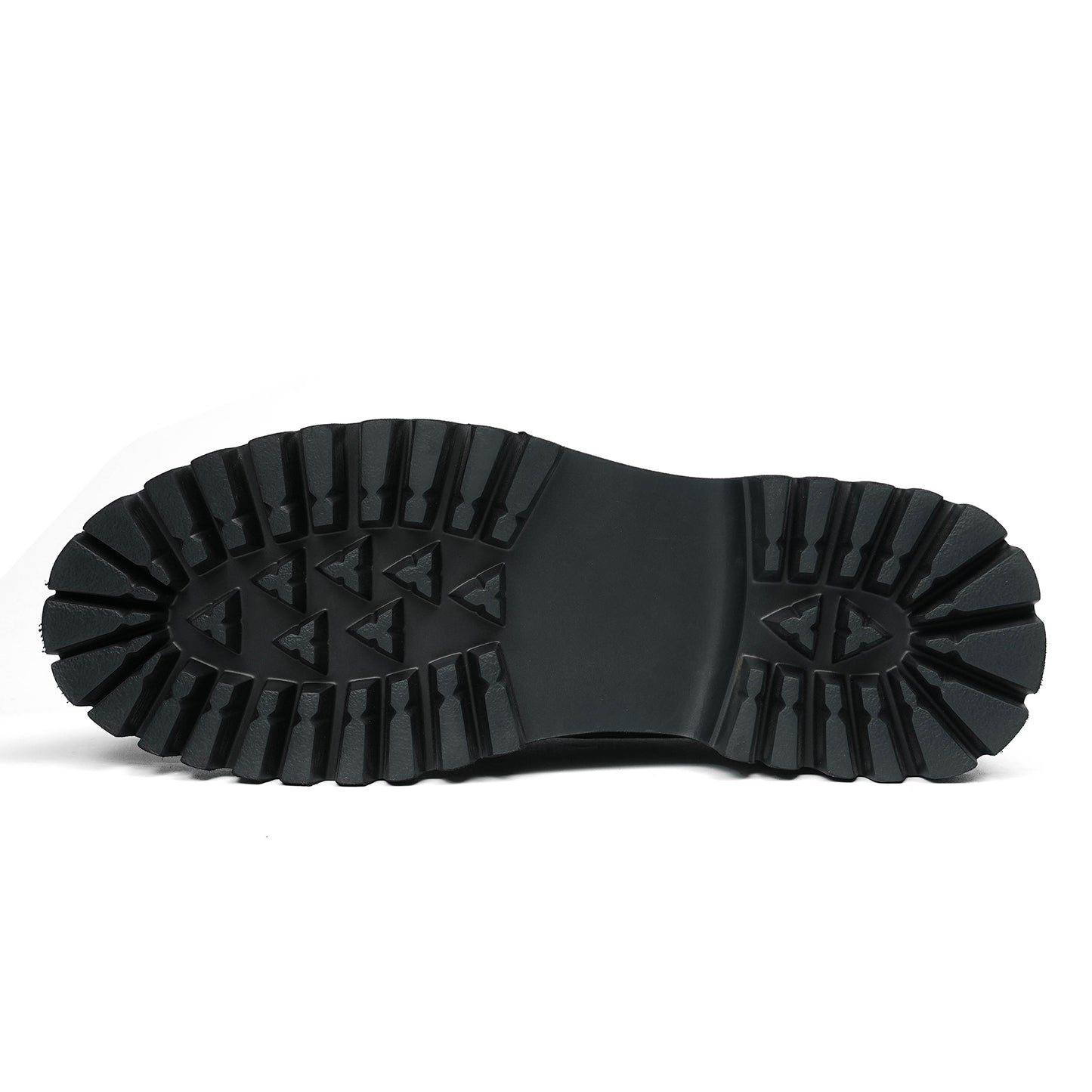 Architectural Men's Derby Shoes: Textured Sole & Structured Silhouette