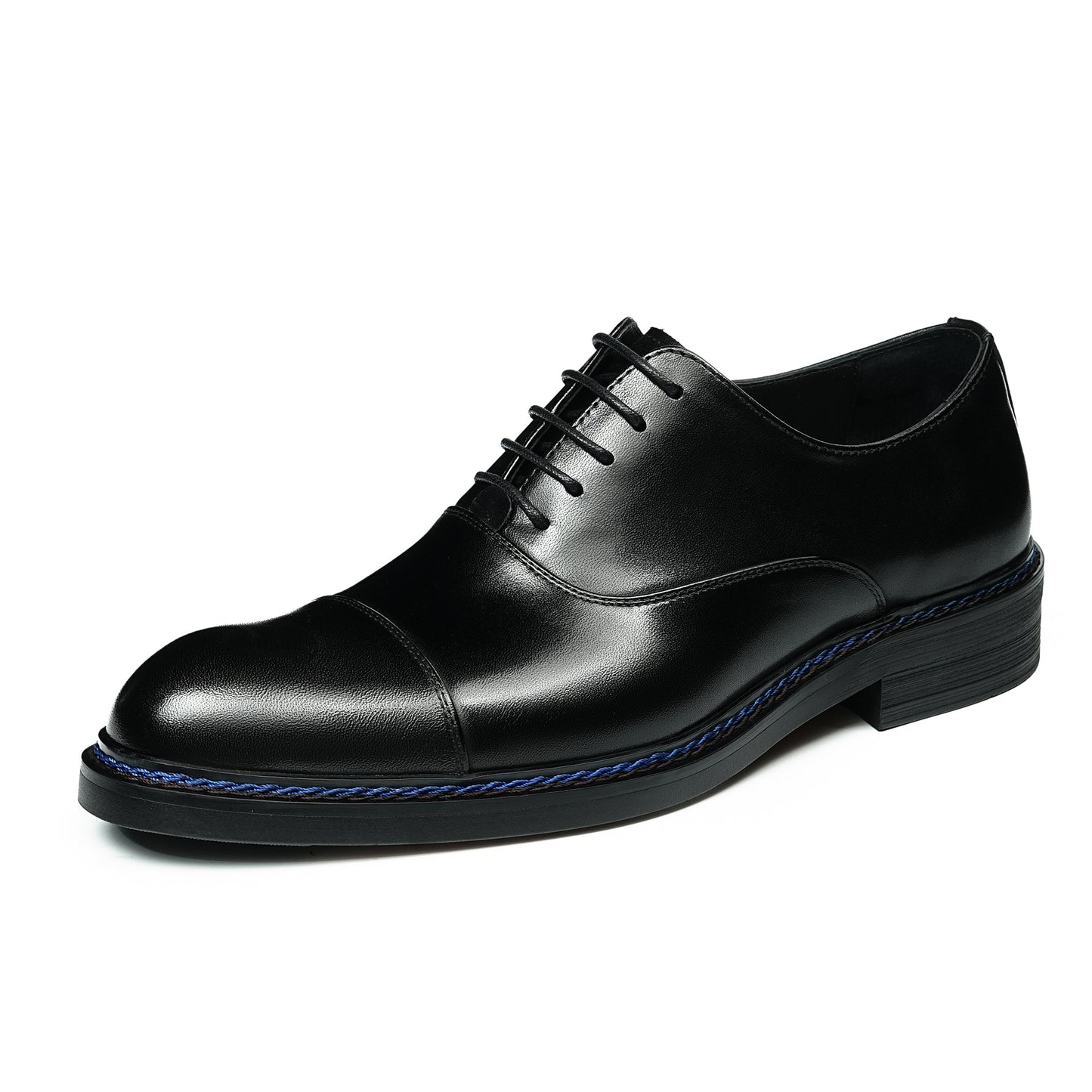 Men's Oxford Shoes: Artisan Stitching & Refined Toe Architecture