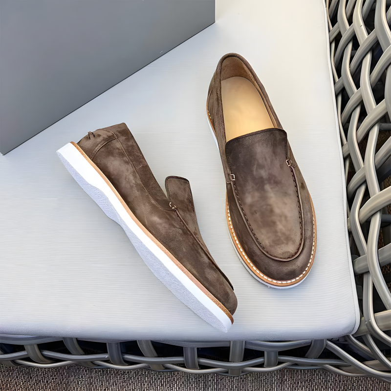 Men's Suede Loafers Casual Elegance with a Modern Touch