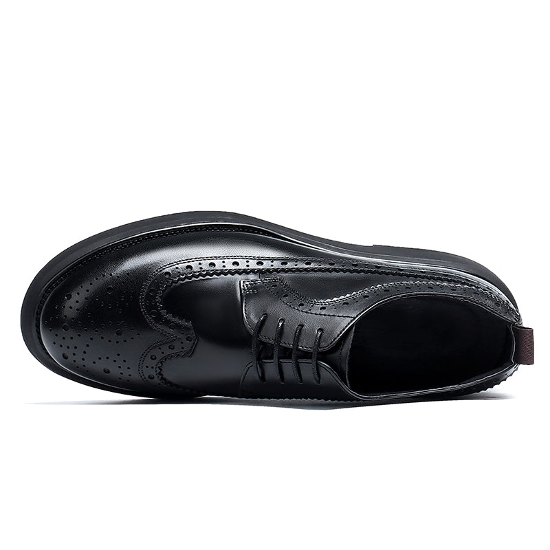 Men's Brogue Derby Dress Shoes