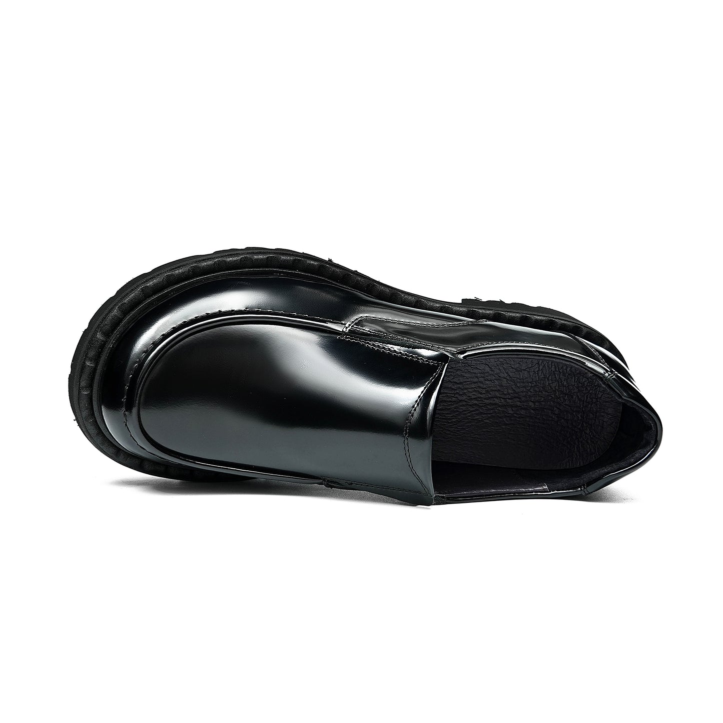 Men's Loafers: Sculpted Toe Design & Architectural Sole Definition