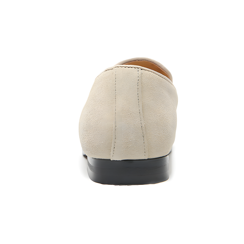 Men’s Suede Slip-On Loafers – Soft & Stylish Casual Dress Shoes