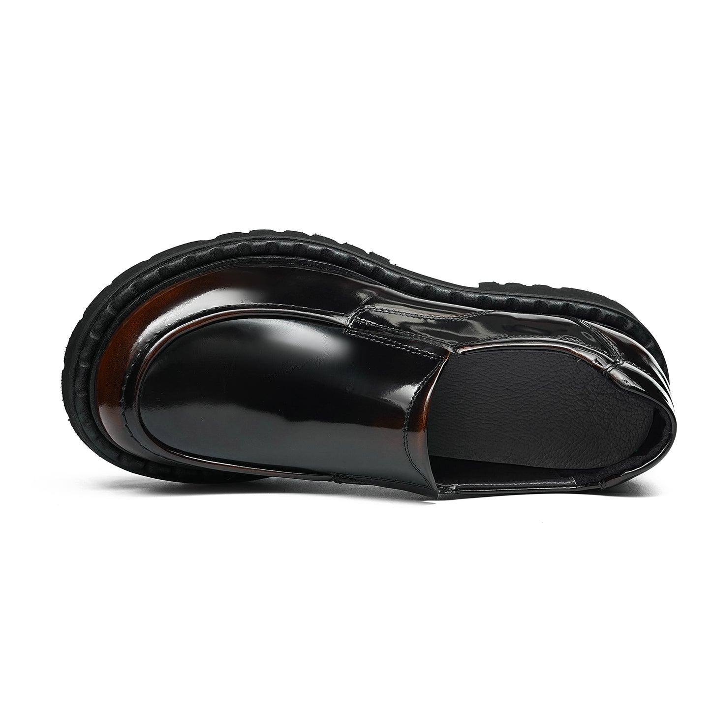 Men's Loafers: Sculpted Toe Design & Architectural Sole Definition
