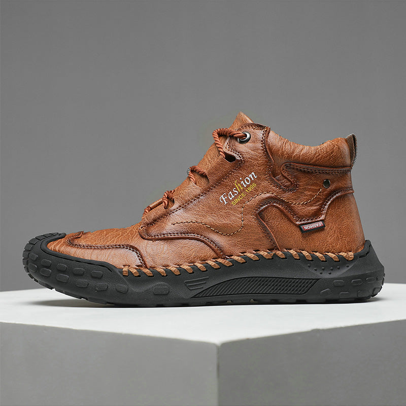 Heritage-Inspired Martin Boots: Artisan Stitching & Durable Construction
