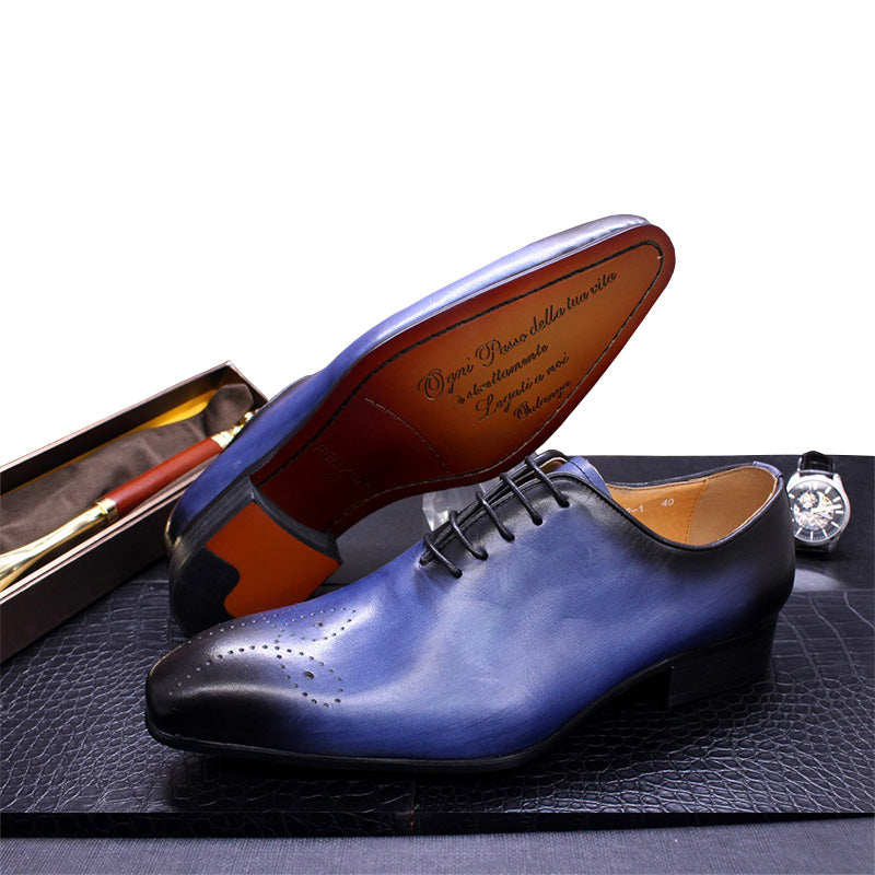 Men's Oxford Shoes Classic Brogue Handcrafted