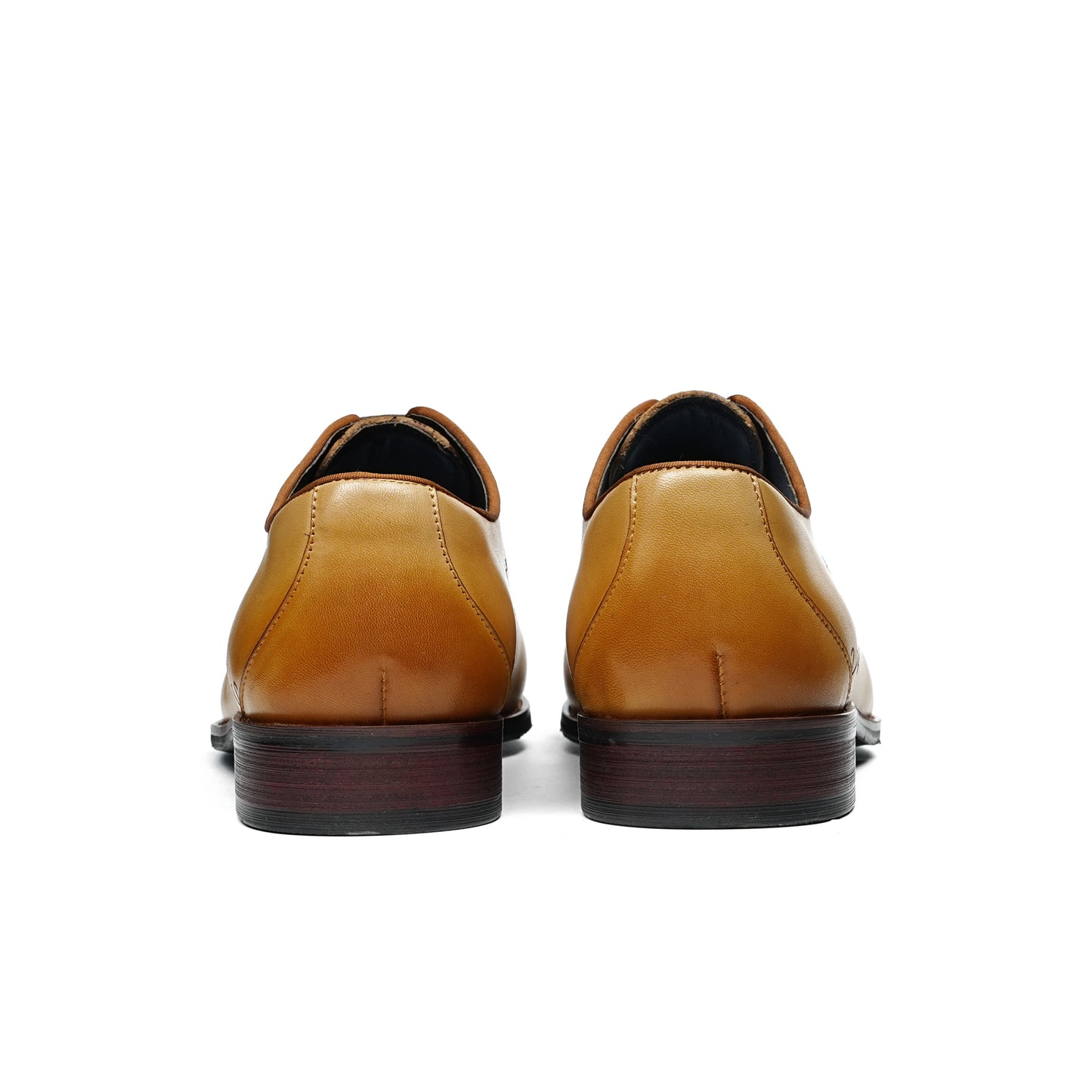 Artisan Script Men's Oxford Shoes: Hand-Painted Elegance & Custom Character