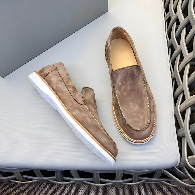 Men's Suede Loafers Casual Elegance with a Modern Touch