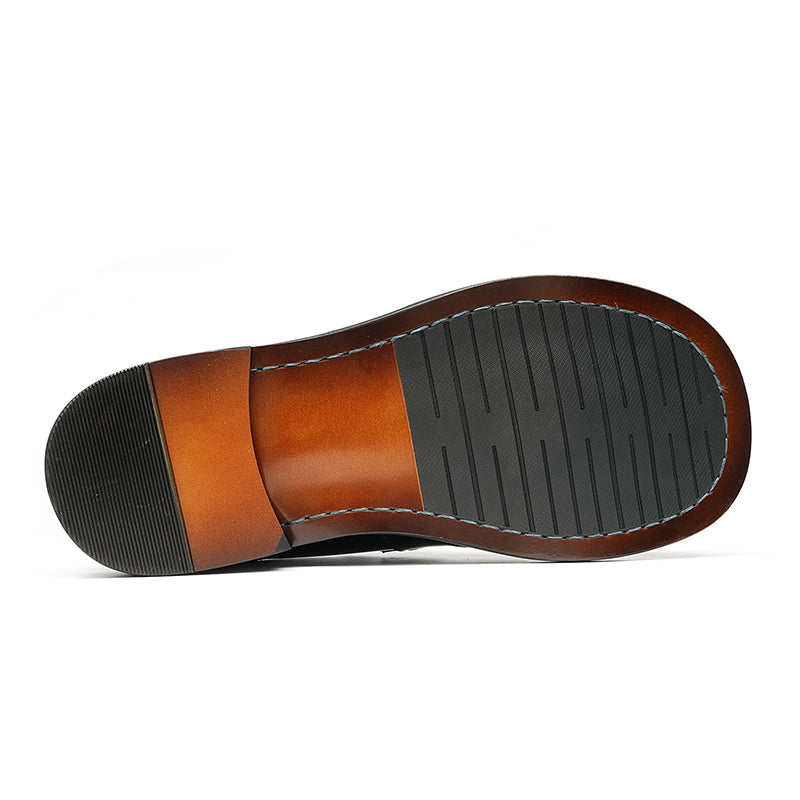 Men's Premium Leather Dress Slipper