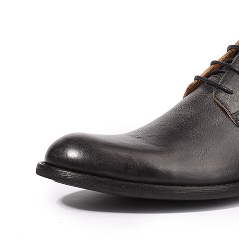 Heritage-Inspired Martin Boots: Time-Worn Patina & Classic Stitching Details