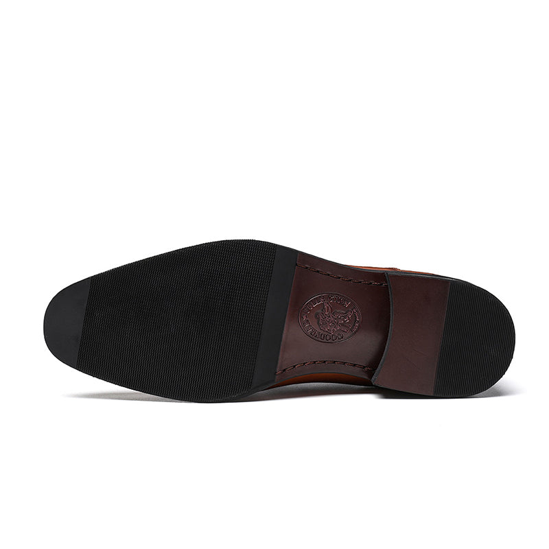 Men's Cap-Toe Oxford Dress Shoes