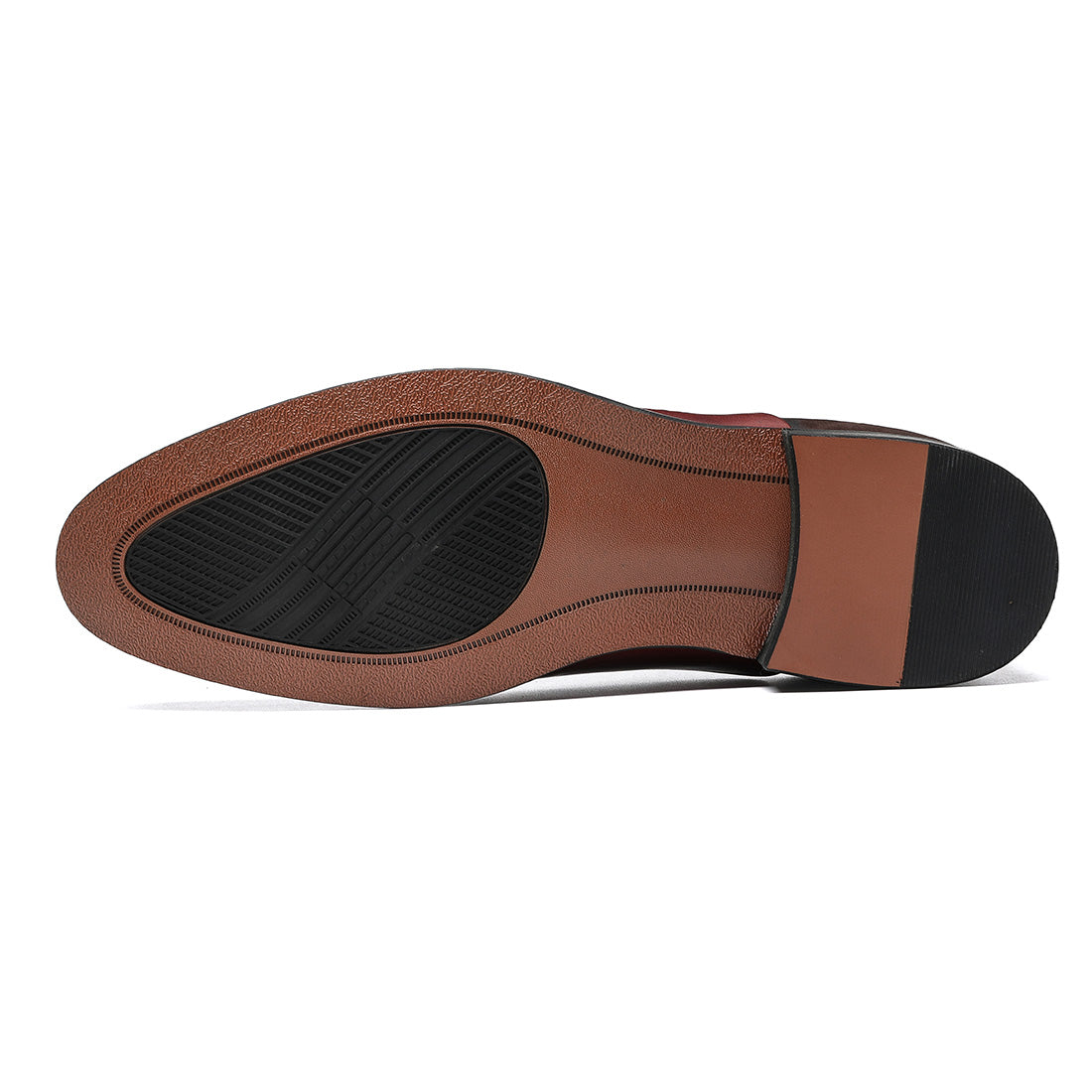 Men's Contrast Sharp Toe Oxford Dress Shoes