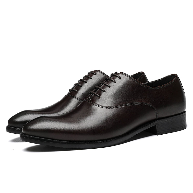 Men's Classic Oxford Shoes Precision Stitching Breathable Comfort
