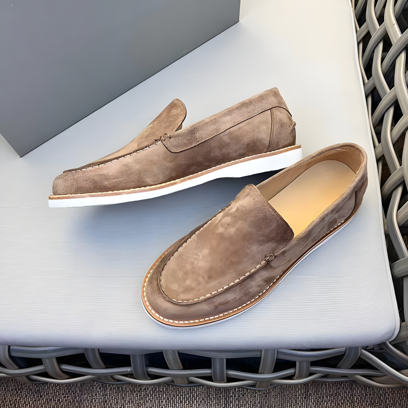 Men's Suede Loafers Casual Elegance with a Modern Touch
