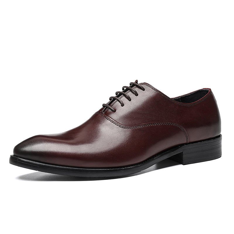 Men's Classic Oxford Shoes Precision Stitching Breathable Comfort