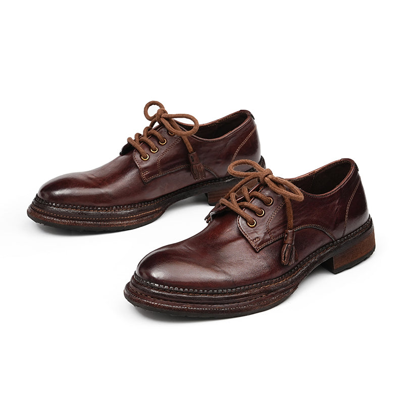 Men's Derby Shoes Goodyear Welt Horsehide