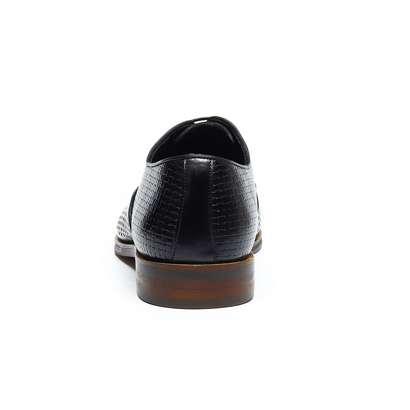 Men's Perforated Oxford Shoes Breathable Mesh