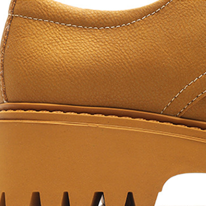 Men's Ankle Martin Boots: Sculptural Presence & Urban-Adaptive Foundation