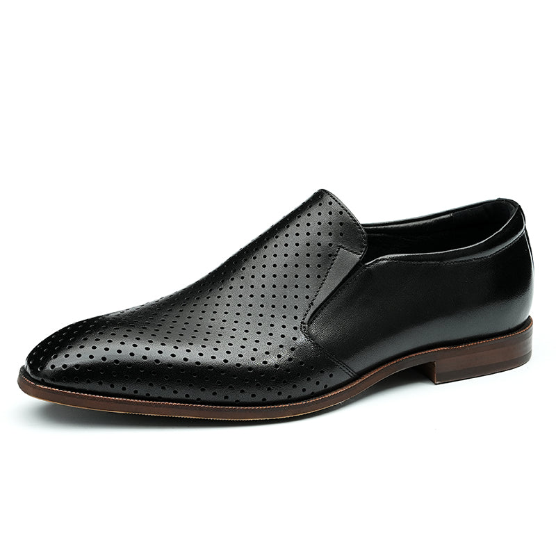 Men's Leather Loafers Breathable All-Day Comfort
