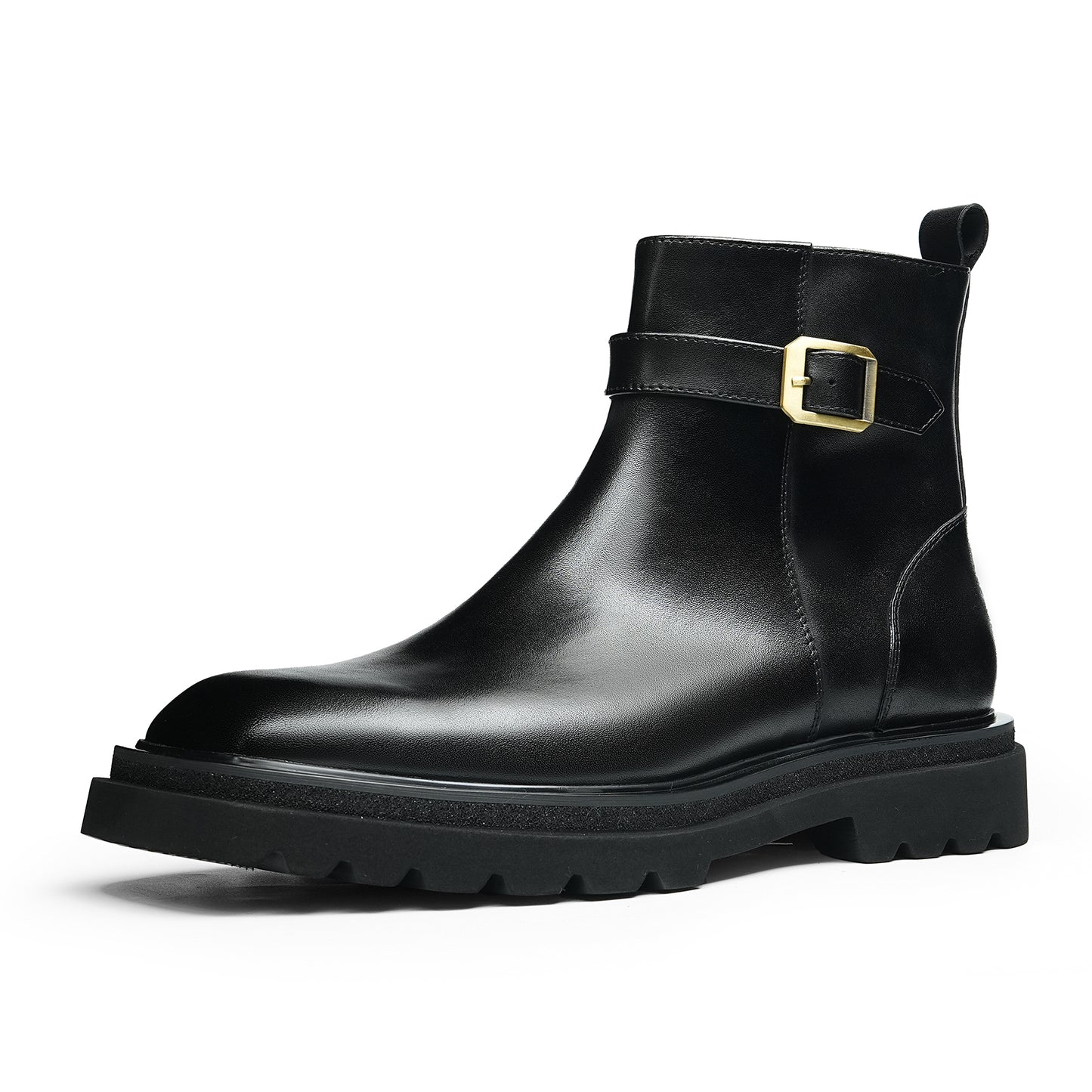 Men's Chelsea Boots: Supple Lining & Side-Zip Access in Durable Leather