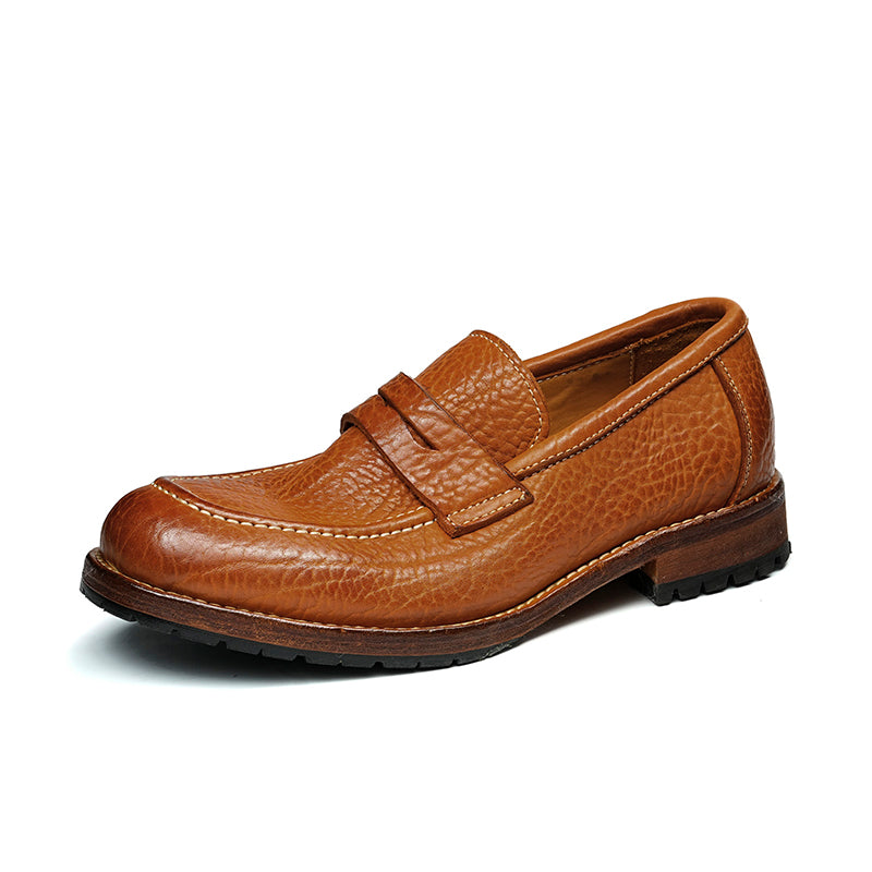 Timeless Leather Loafers: Goodyear Welted Craft & Effortless Versatility