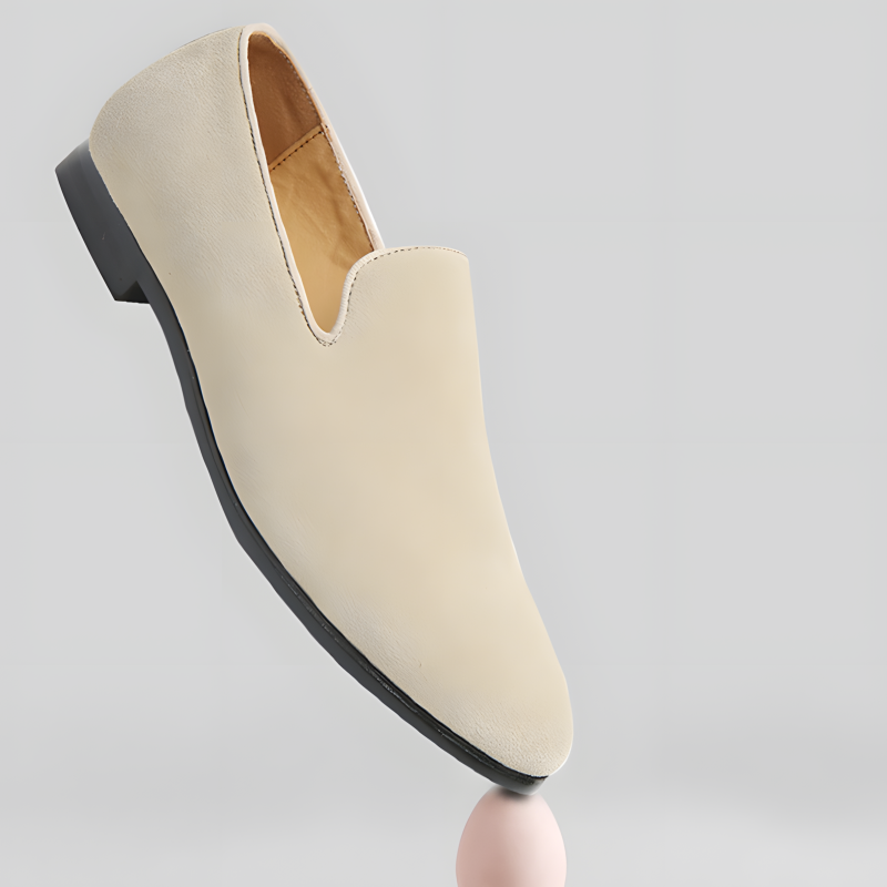 Men’s Suede Slip-On Loafers – Soft & Stylish Casual Dress Shoes