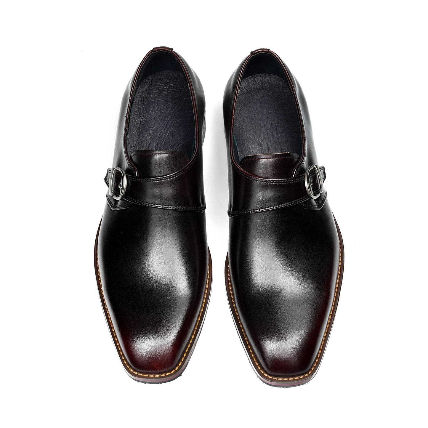 Men's Monk Straps: Curated Buckle & Cinematic Polish