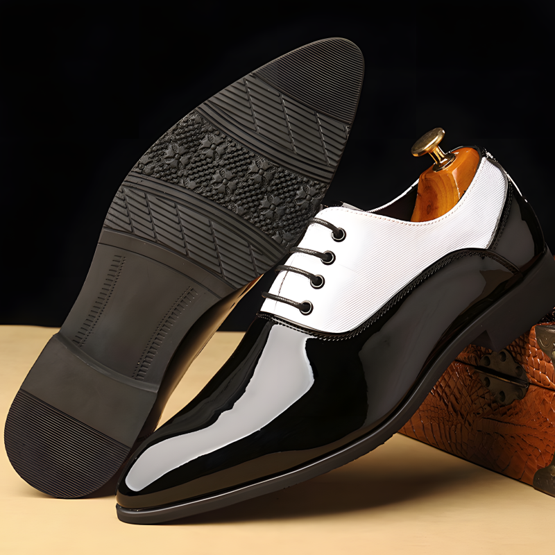 Men's Oxfords Dress Shoes Elegant Formal Footwear